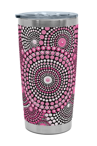 Tribe Of Women 590ml Vacuum Insulated Double Walled Stainless Steel Tumbler