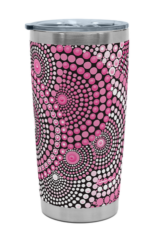 Tribe Of Women 590ml Vacuum Insulated Double Walled Stainless Steel Tumbler
