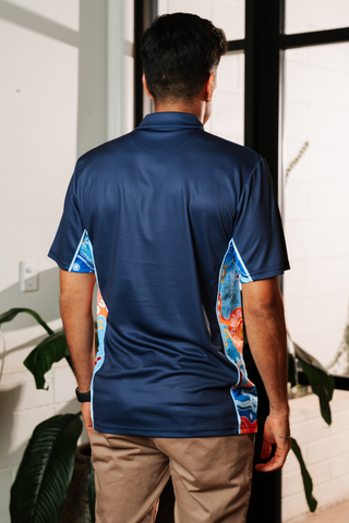 Built On Strong Shoulders NAIDOC 2026 Bamboo (Simpson) Polo Shirt