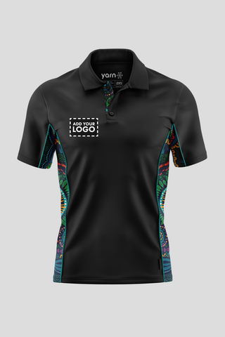 An Abundance Of Culture NAIDOC 2026 Bamboo (Simpson) Unisex Polo Shirt