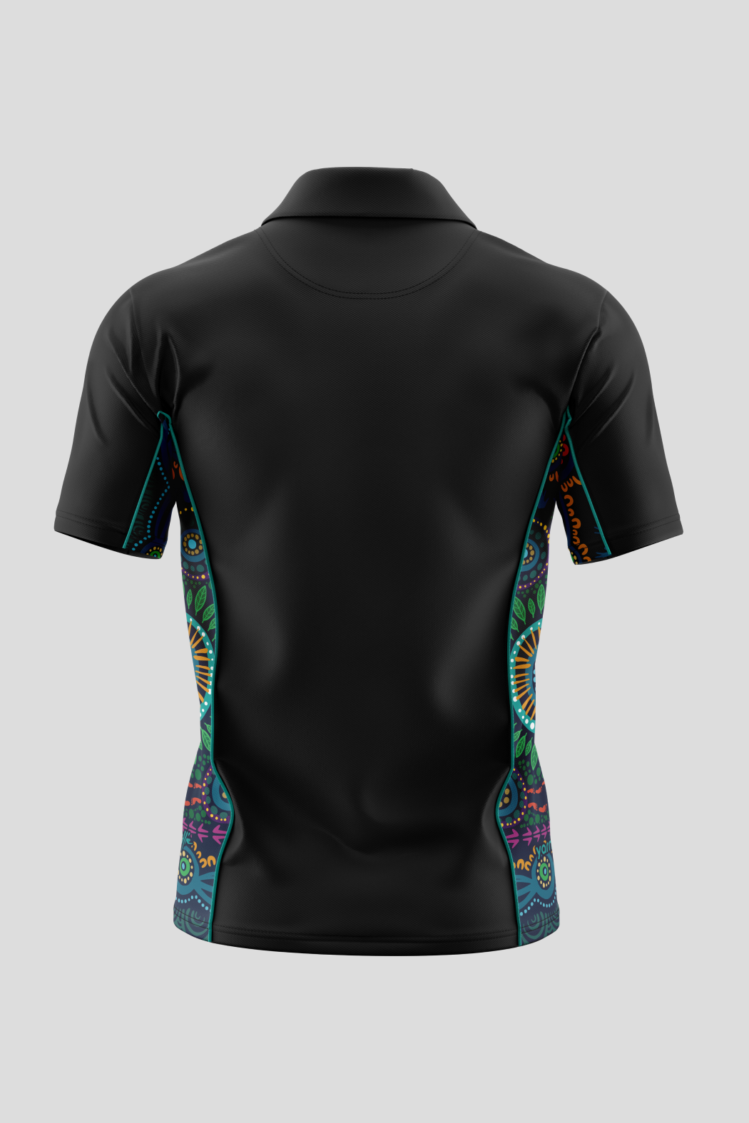 An Abundance Of Culture NAIDOC 2026 Black Bamboo (Simpson) Polo Shirt