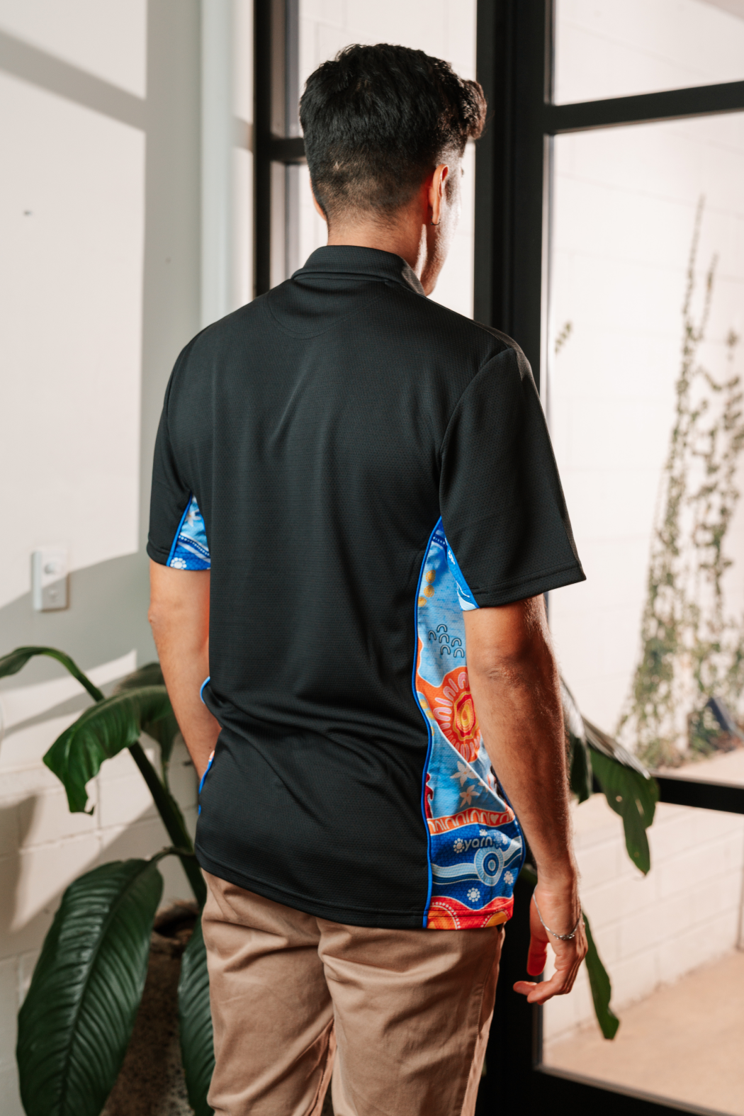 Built On Strong Shoulders NAIDOC 2026 Bamboo (Simpson) Unisex Polo Shirt