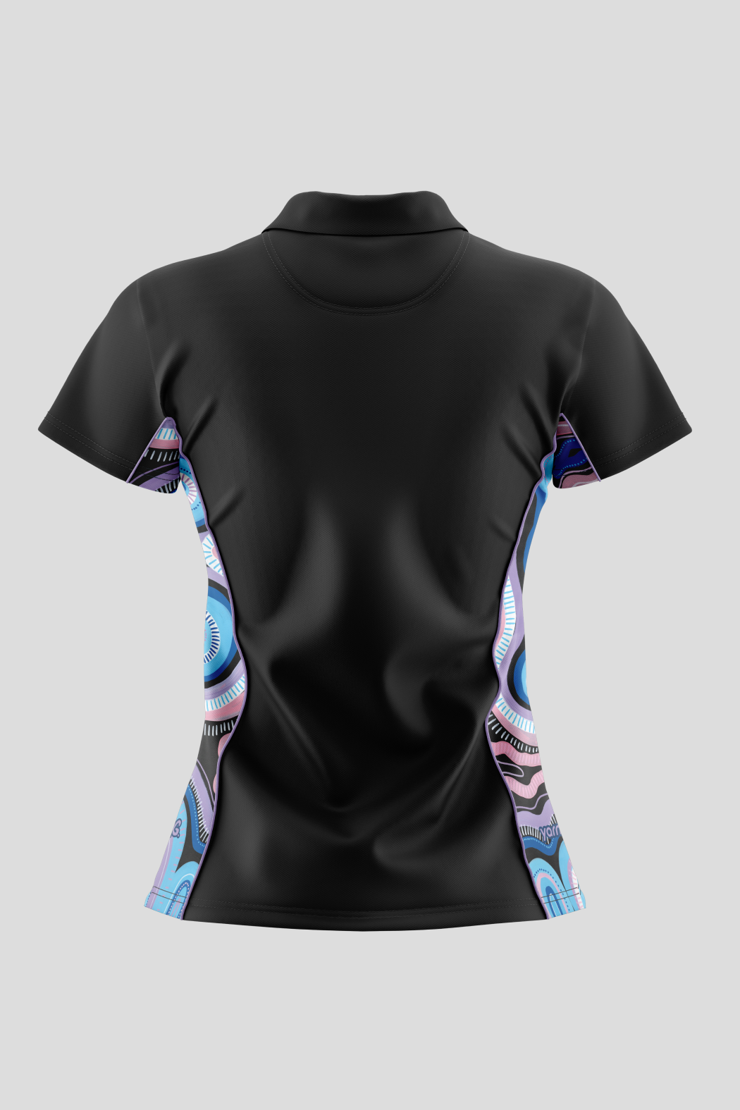 50 Shades Of Deadly NAIDOC 2026 Black Bamboo (Simpson) Polo Shirt