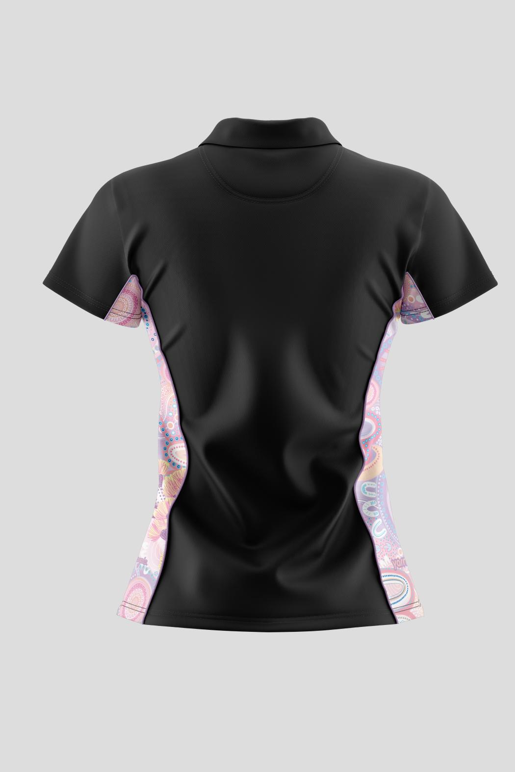 Paths That Brought Us Here NAIDOC 2026 Black Bamboo (Simpson) Polo Shirt