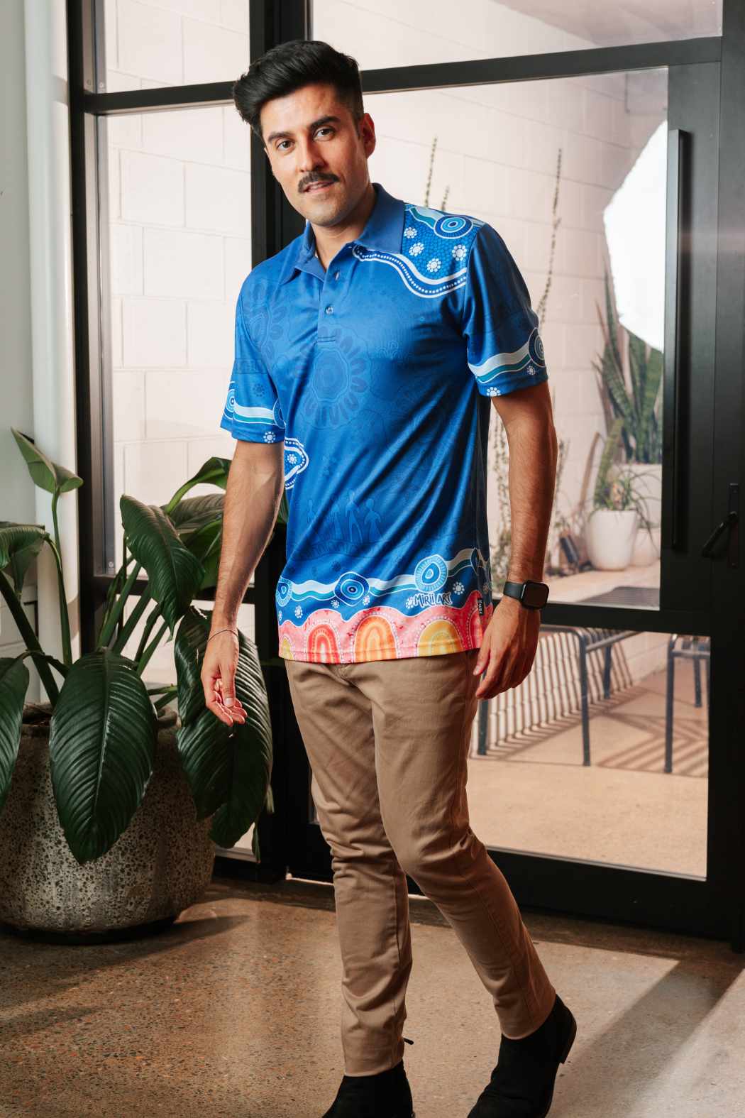 Built On Strong Shoulders Essence NAIDOC 2026 Unisex Polo Shirt