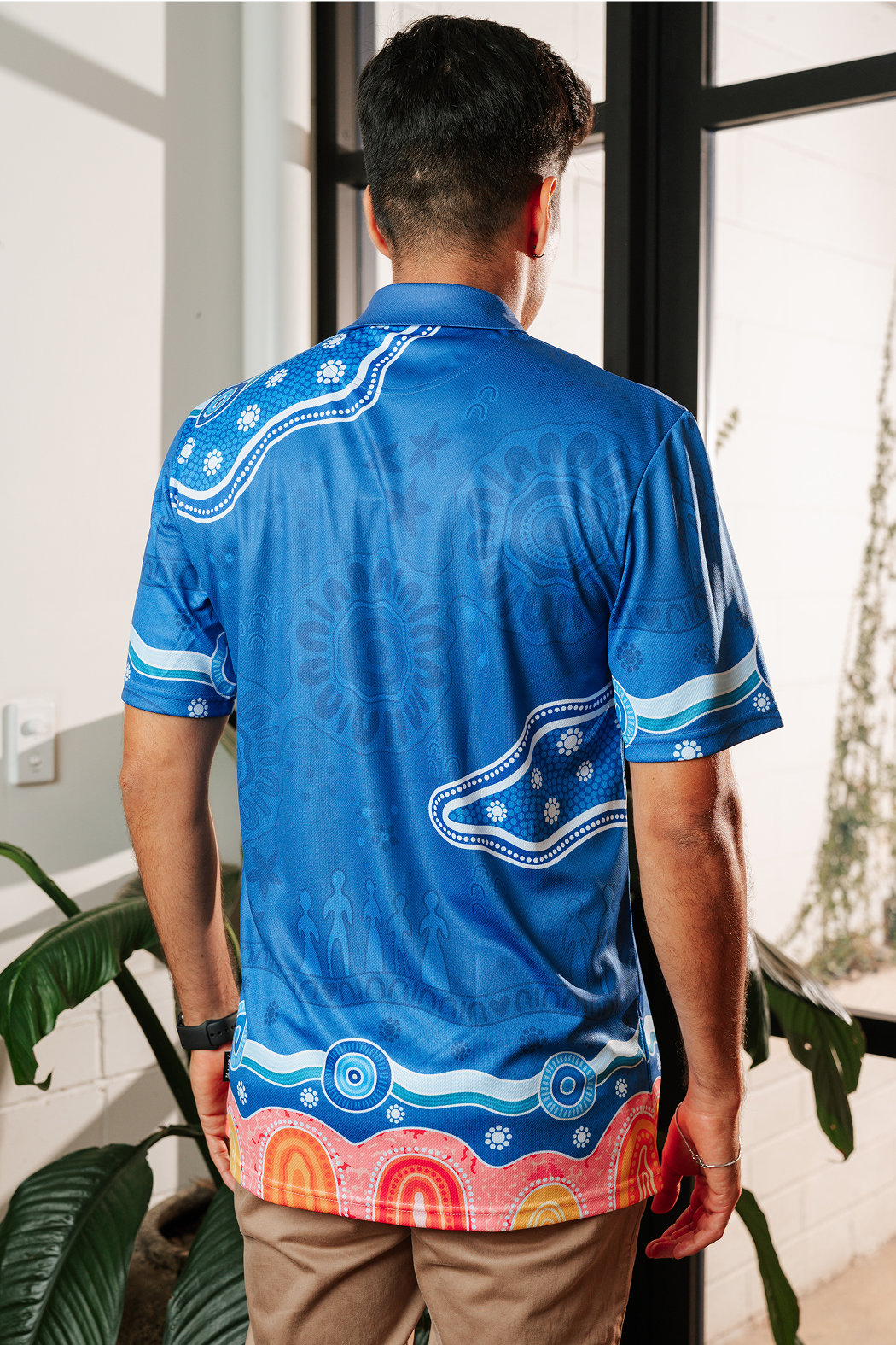Built On Strong Shoulders Essence NAIDOC 2026 Polo Shirt