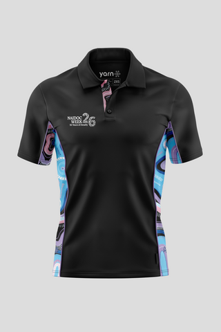 50 Shades Of Deadly NAIDOC 2026 Bamboo (Simpson) Unisex Polo Shirt