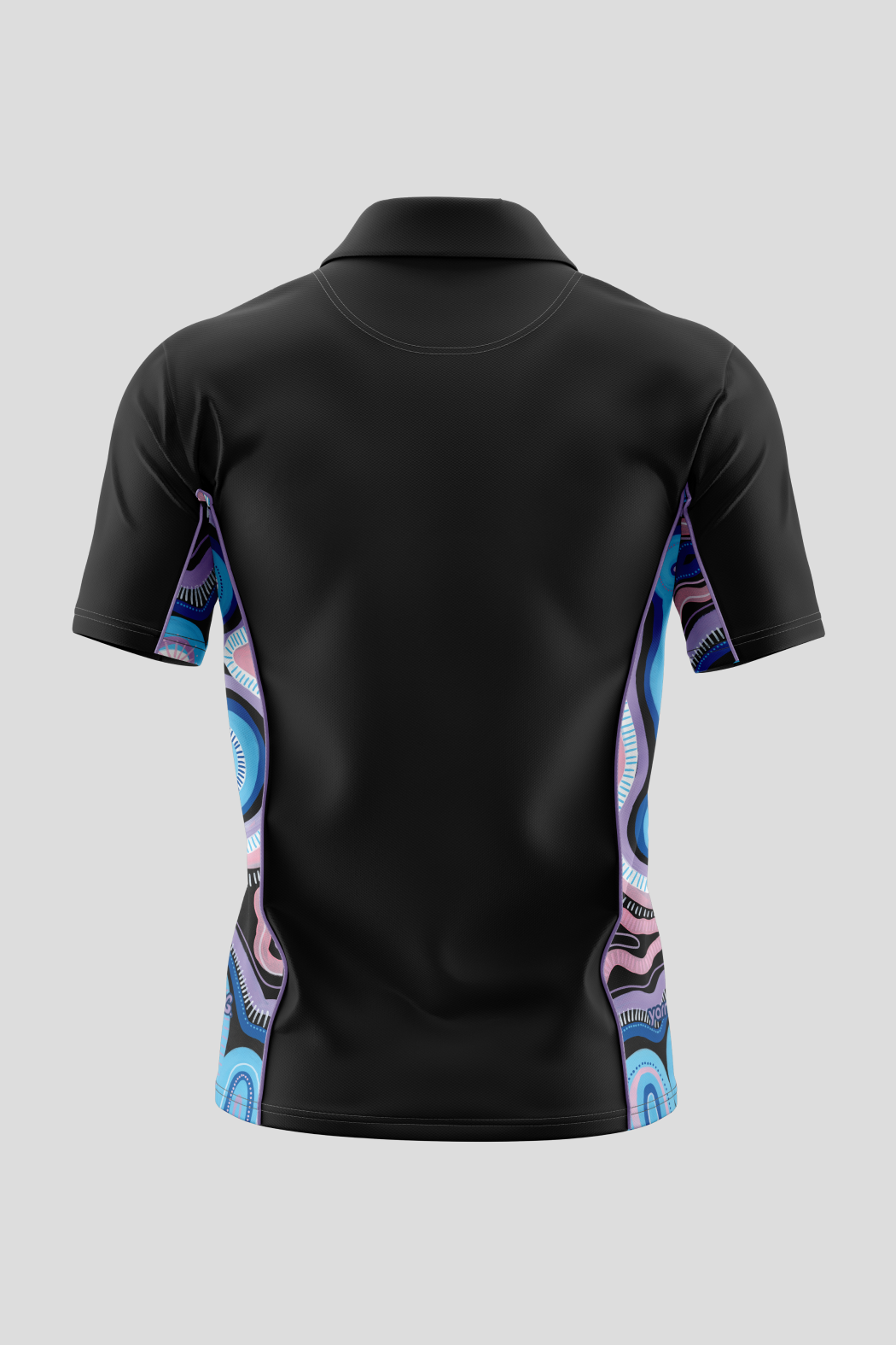 50 Shades Of Deadly NAIDOC 2026 Black Bamboo (Simpson) Polo Shirt