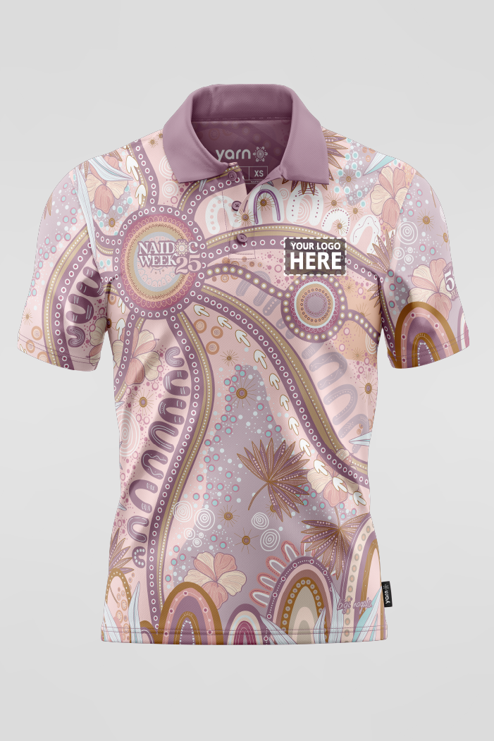 A Bright Future NAIDOC 2025 Unisex Polo Shirt