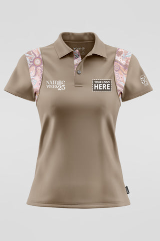 A Bright Future NAIDOC 2025 Bamboo (Arnhem) Polo Shirt