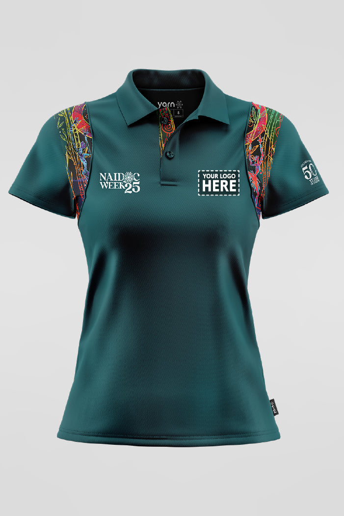 Celestial Rhythms NAIDOC 2025 Bamboo (Arnhem) Polo Shirt