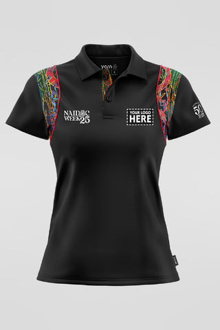 Celestial Rhythms NAIDOC 2025 Bamboo (Arnhem) Polo Shirt