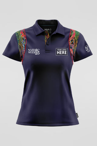 Celestial Rhythms NAIDOC 2025 Bamboo (Arnhem) Polo Shirt