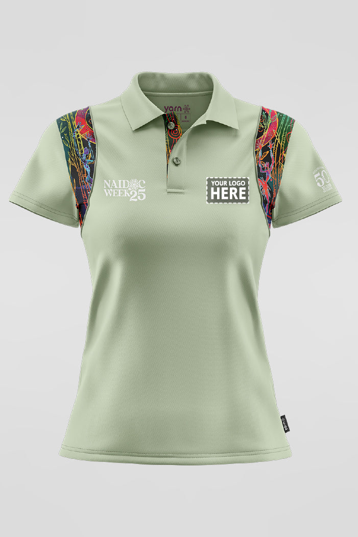 Celestial Rhythms NAIDOC 2025 Bamboo (Arnhem) Polo Shirt