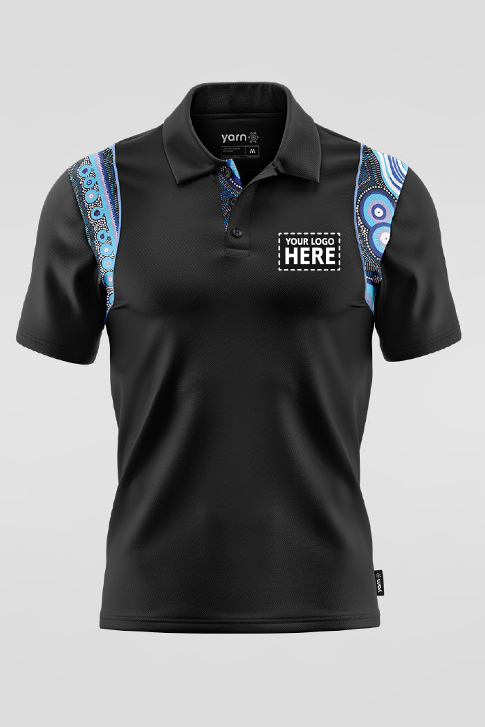 Future Dreaming Bamboo (Arnhem) Unisex Polo Shirt