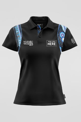 Future Dreaming NAIDOC 2025 Bamboo (Arnhem) Polo Shirt