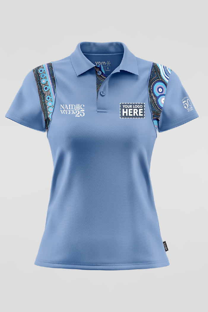 Future Dreaming NAIDOC 2025 Bamboo (Arnhem) Polo Shirt