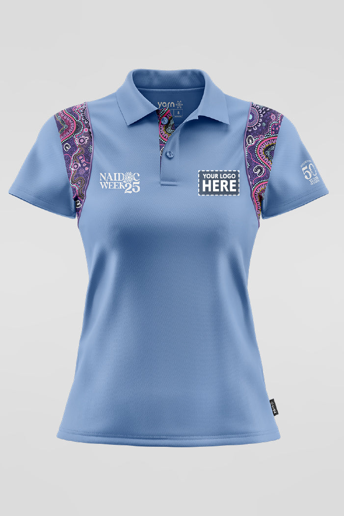 Muru To Our Biriwal (Pathway To Our Future) NAIDOC 2025 Bamboo (Arnhem) Polo Shirt