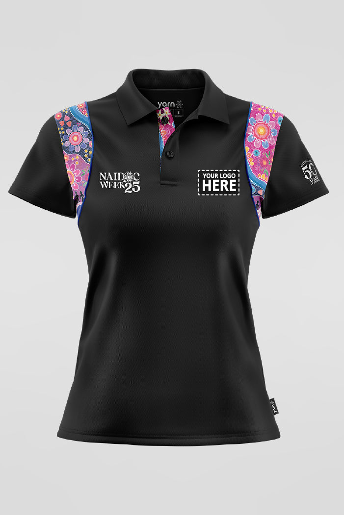 Thriving Together NAIDOC 2025 Bamboo (Arnhem) Polo Shirt