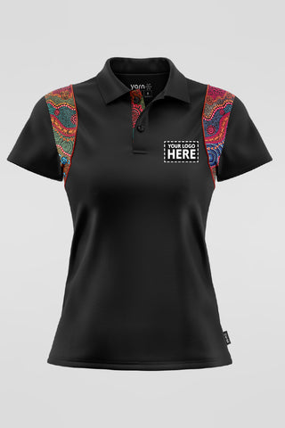Wurung (Branches) Bamboo (Arnhem) Polo Shirt