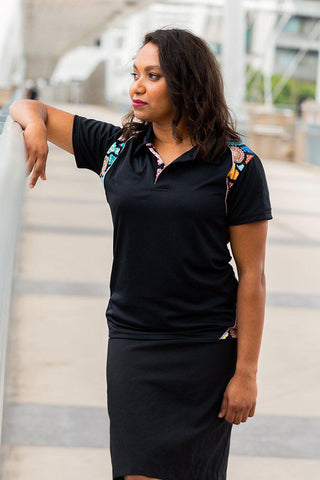 (Bulk Order) Connection To Country UPF50+ Bamboo Women’s Fitted Polo Shirt
