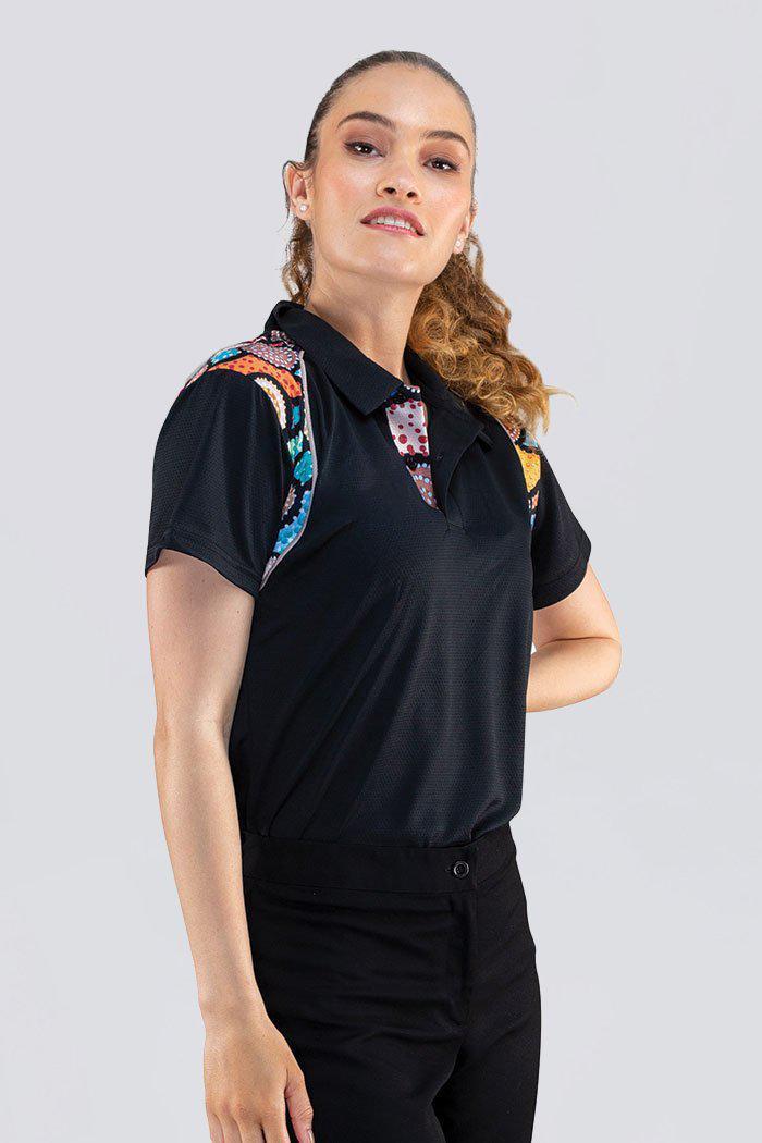 (Bulk Order) Connection To Country UPF50+ Bamboo Women’s Fitted Polo Shirt