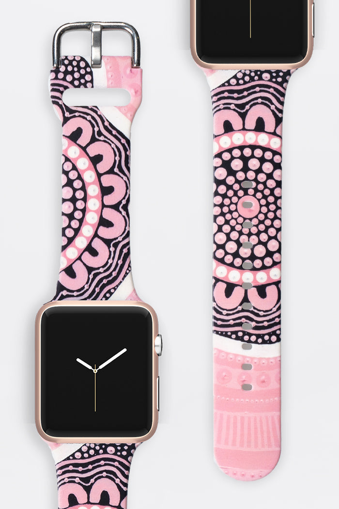 Boobie Sista Silicon Apple Watch Strap - Ready Stock
