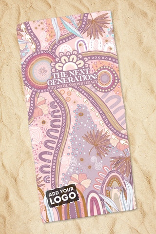 A Bright Future NAIDOC 2025 Beach Towel