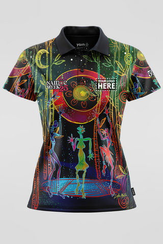 Celestial Rhythms NAIDOC 2025 Polo Shirt