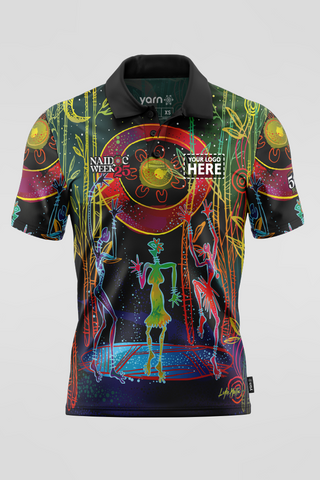 Celestial Rhythms NAIDOC 2025 Polo Shirt