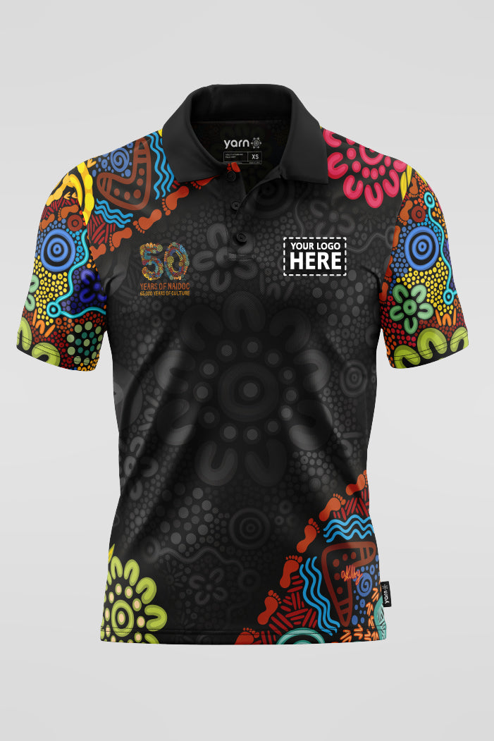 (EXPRESS) 50 Years Of NAIDOC Unisex Polo Shirt