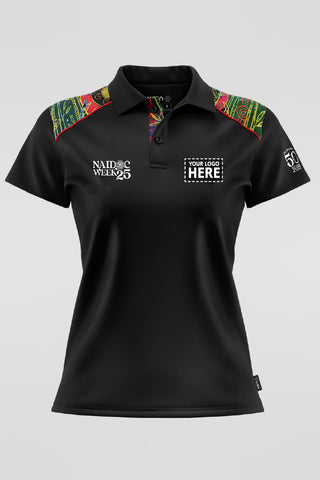 Celestial Rhythms NAIDOC 2025 Bamboo (Cradle) Polo Shirt