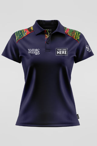 Celestial Rhythms NAIDOC 2025 Bamboo (Cradle) Polo Shirt