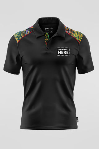 Celestial Rhythms Bamboo (Cradle) Unisex Polo Shirt