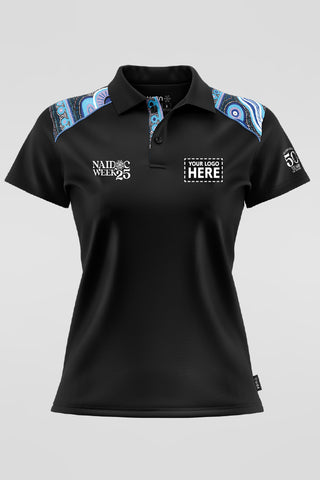 Future Dreaming NAIDOC 2025 Bamboo (Cradle) Polo Shirt