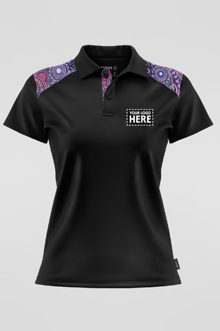 Muru To Our Biriwal (Pathway To Our Future) Bamboo (Cradle) Polo Shirt