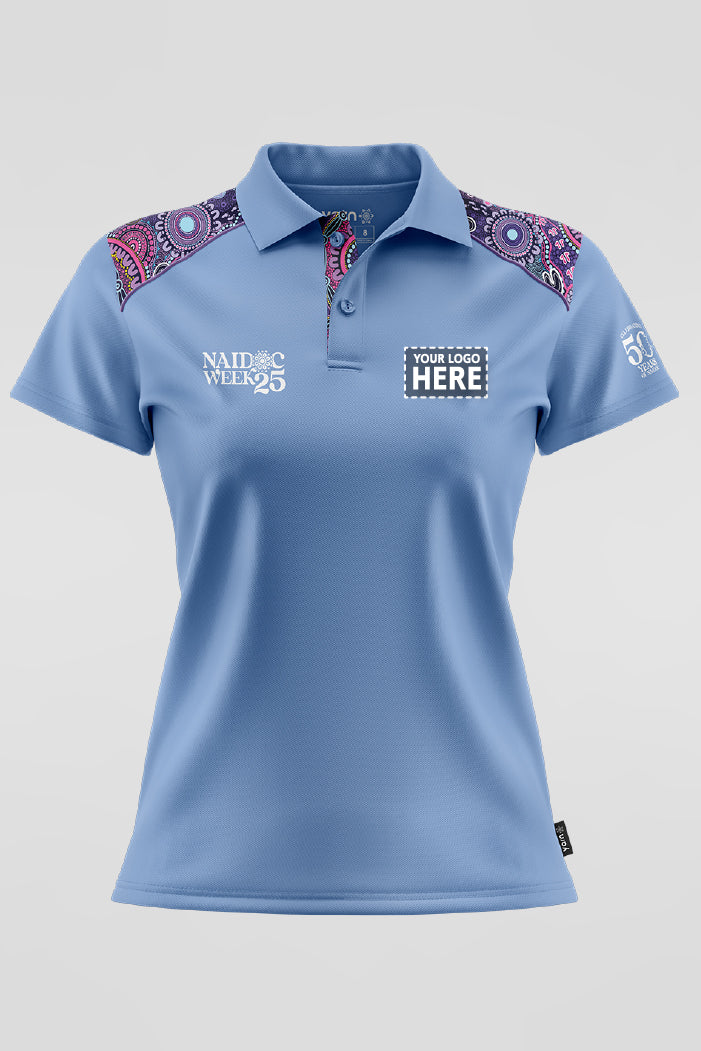 Muru To Our Biriwal (Pathway To Our Future) NAIDOC 2025 Bamboo (Cradle) Polo Shirt