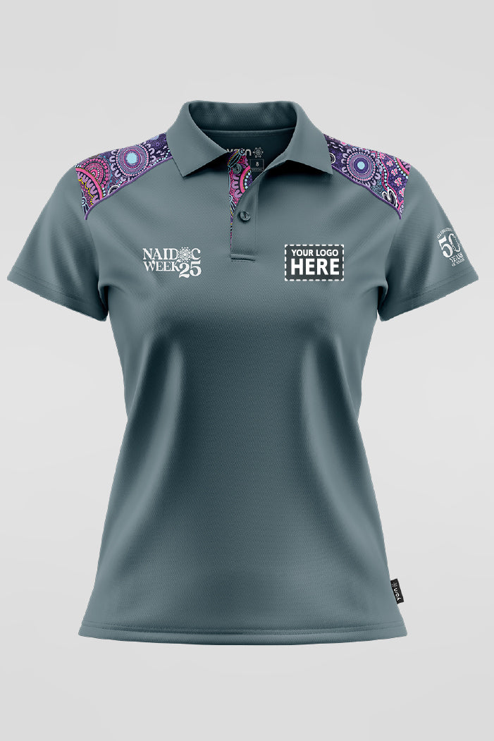 Muru To Our Biriwal (Pathway To Our Future) NAIDOC 2025 Bamboo (Cradle) Polo Shirt