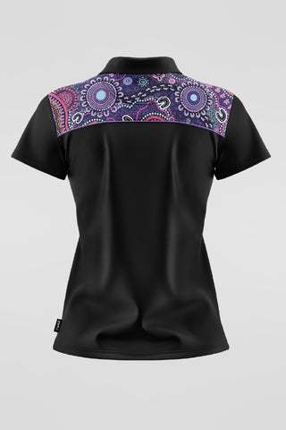 Muru To Our Biriwal (Pathway To Our Future) Bamboo (Cradle) Polo Shirt
