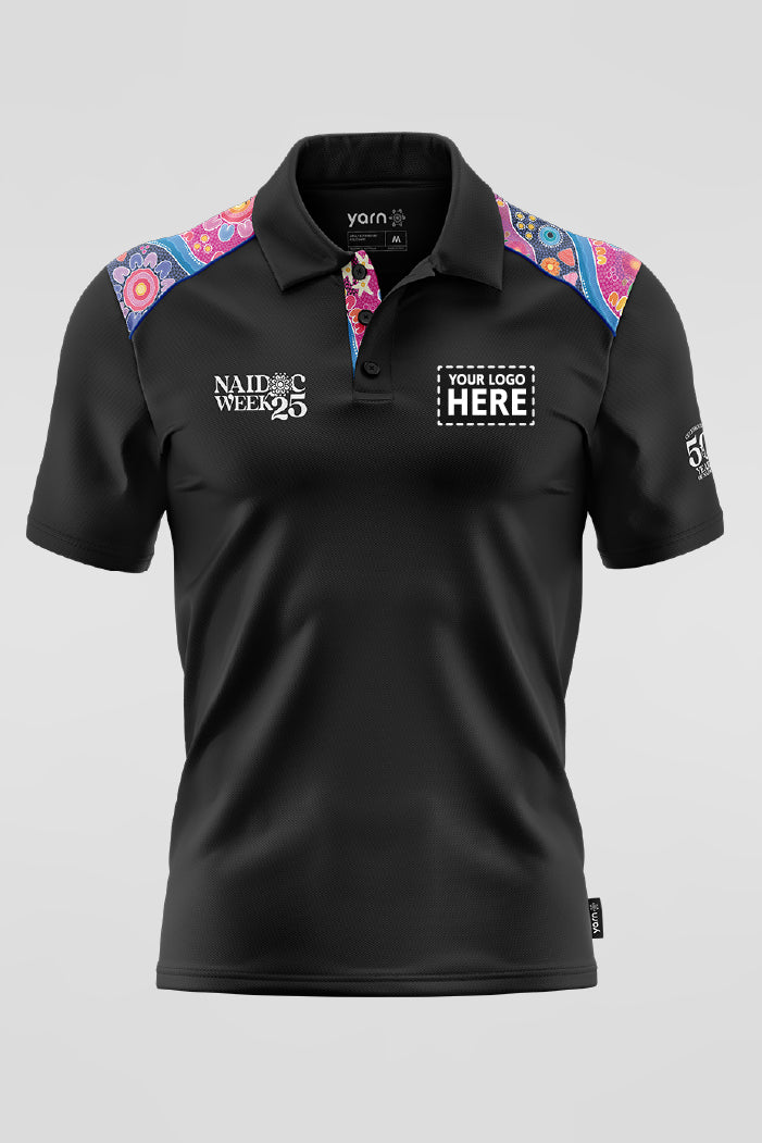 Thriving Together NAIDOC 2025 Bamboo (Cradle) Unisex Polo Shirt