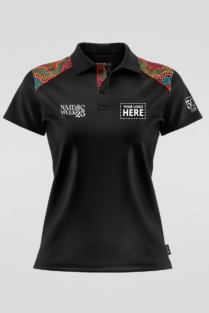 Wurung (Branches) NAIDOC 2025 Bamboo (Cradle) Polo Shirt