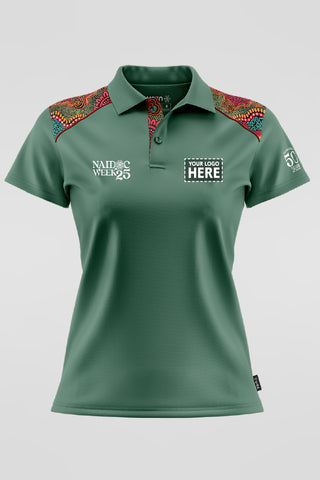 Wurung (Branches) NAIDOC 2025 Bamboo (Cradle) Polo Shirt