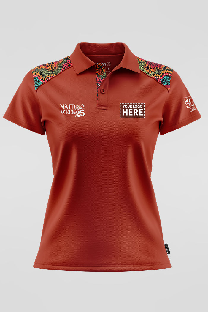 Wurung (Branches) NAIDOC 2025 Bamboo (Cradle) Polo Shirt