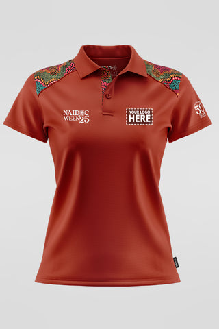 Wurung (Branches) NAIDOC 2025 Bamboo (Cradle) Polo Shirt