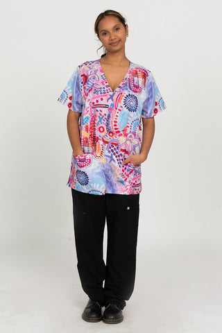 Brighter Futures Women’s Three Pocket Scrub Top