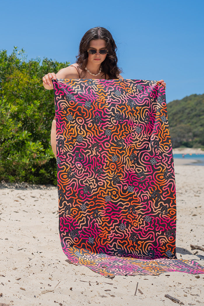 (Bulk Order) Coral Reef Beach Towel