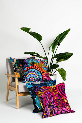 Celebration Cushion Cover (53cm x 53cm) - Ready Stock