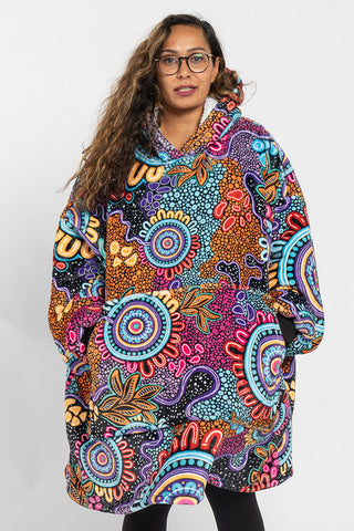 Celebration Oversized Hooded Blanket - Ready Stock