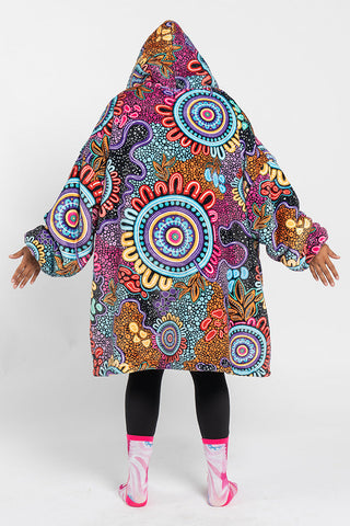 Celebration Oversized Hooded Blanket - Ready Stock