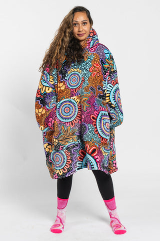 Celebration Oversized Hooded Blanket - Ready Stock